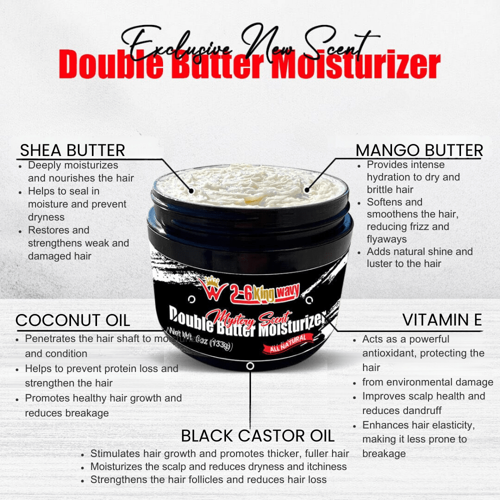 🔥Pre Order 🔥Double Butter Hair Moisturizer for Dry, Coarse Hair