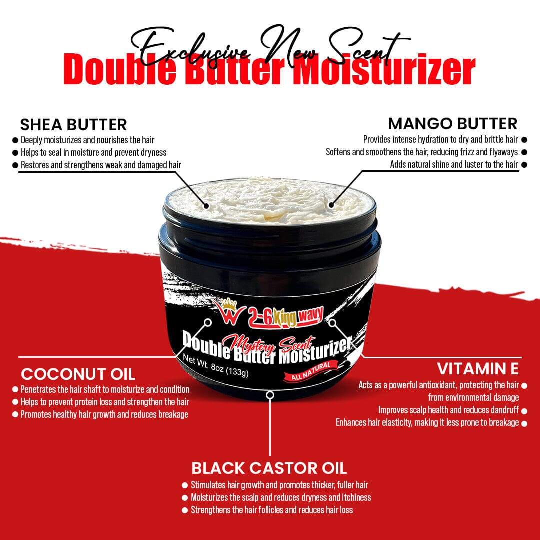 🔥Pre Order 🔥Double Butter Hair Moisturizer for Dry, Coarse Hair