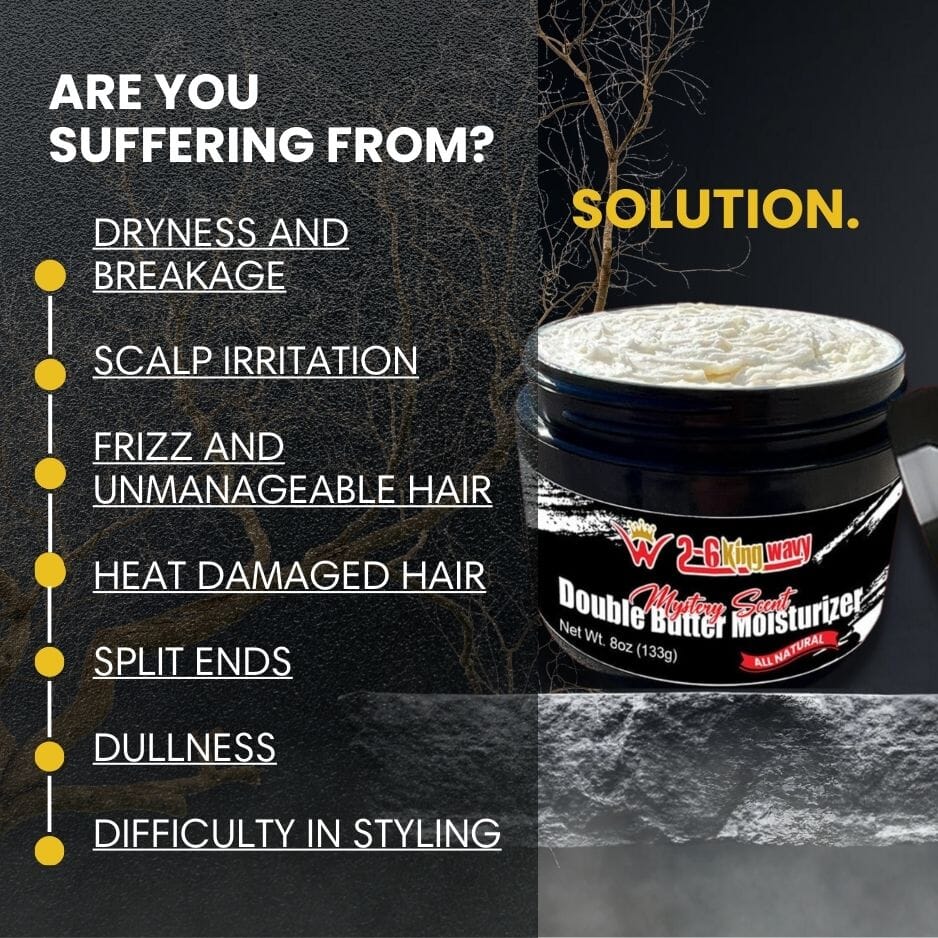 🔥Pre Order 🔥Double Butter Hair Moisturizer for Dry, Coarse Hair