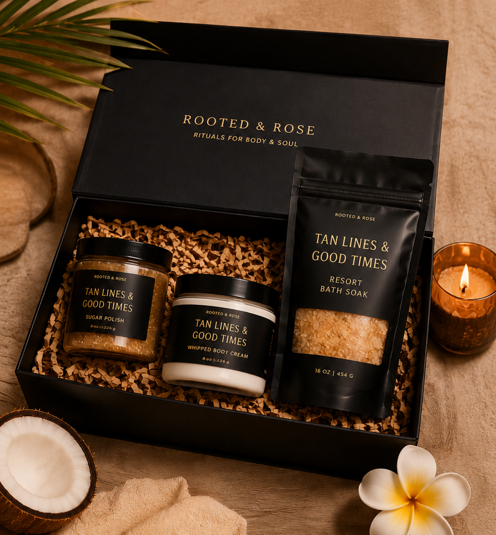 TAN LINES & GOOD TIMES RITUAL GIFT SET
