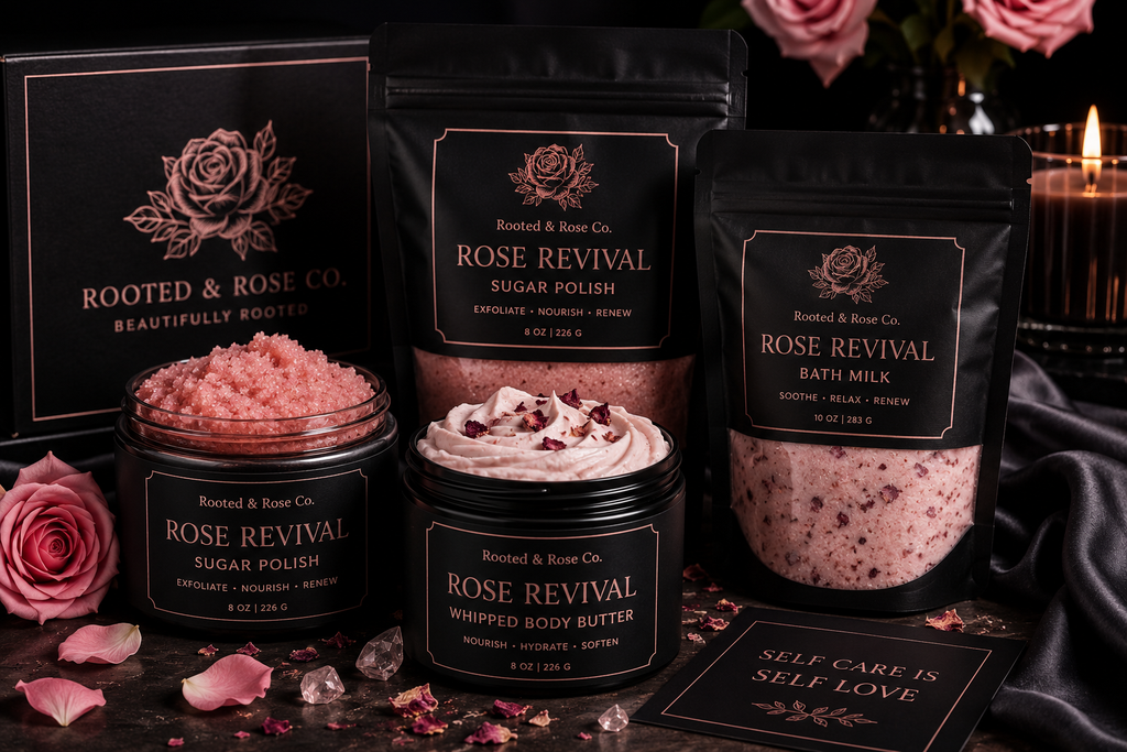 🌹ROSE REVIVAL COCONUT MILK MINERAL SOAK